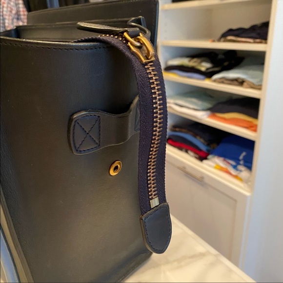 SOLD ON OTHER APP Celine Blue Multi Micro Tote - Picture 7 of 16